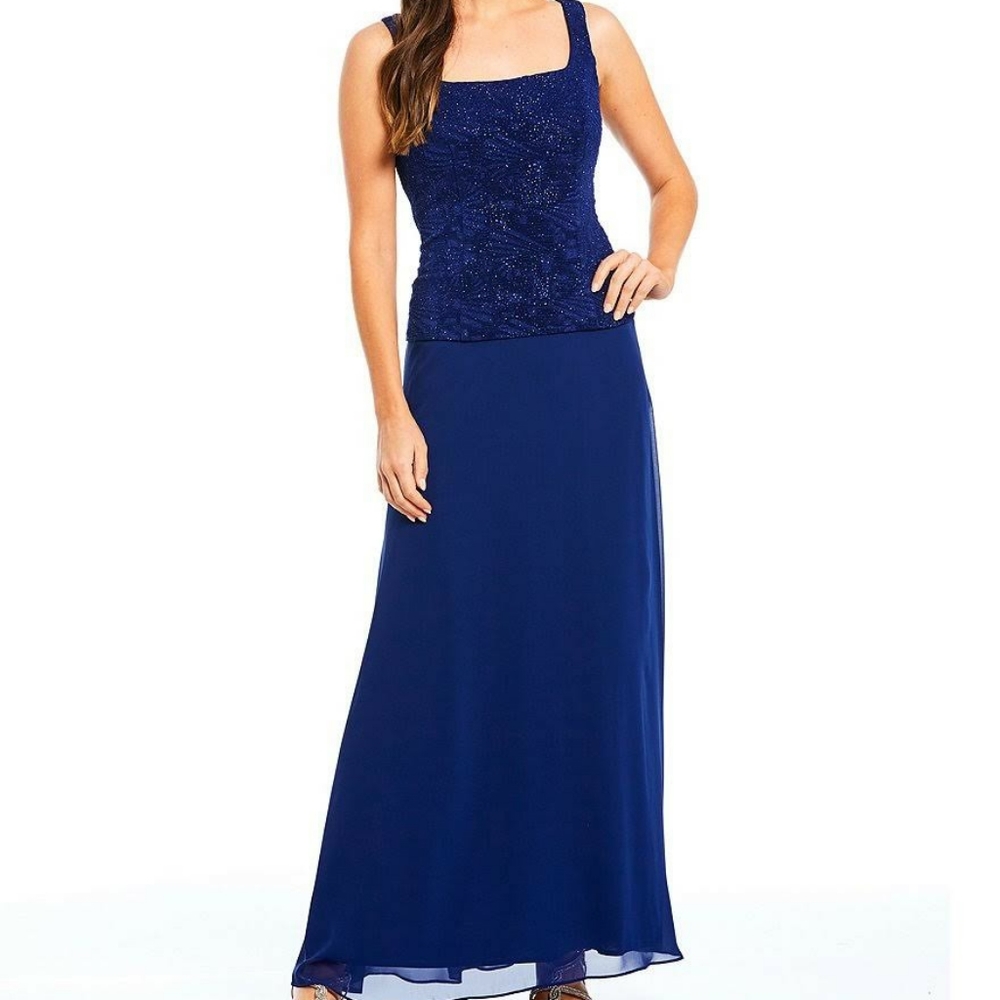 - Alex evenings  glitter embellished  dress. New.